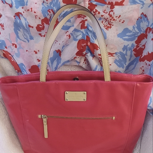 Kate Spade Kerryn Fulton Street Patent Leather Tote Bag - Picture 2 of 15